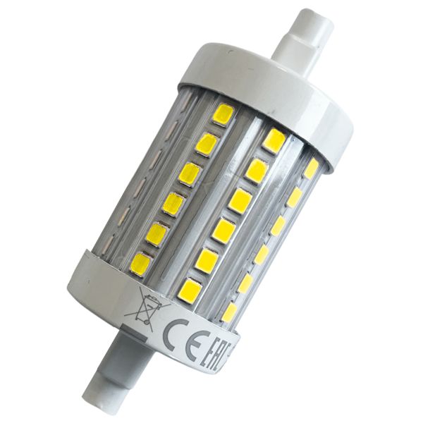 LED Stablampe R7s, 8W, 1055lm, kaltweiß, 78mm