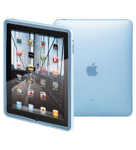 Silikon Tasche für iPad \ blau