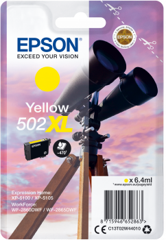 Tintenpatrone Epson 502XL yellow