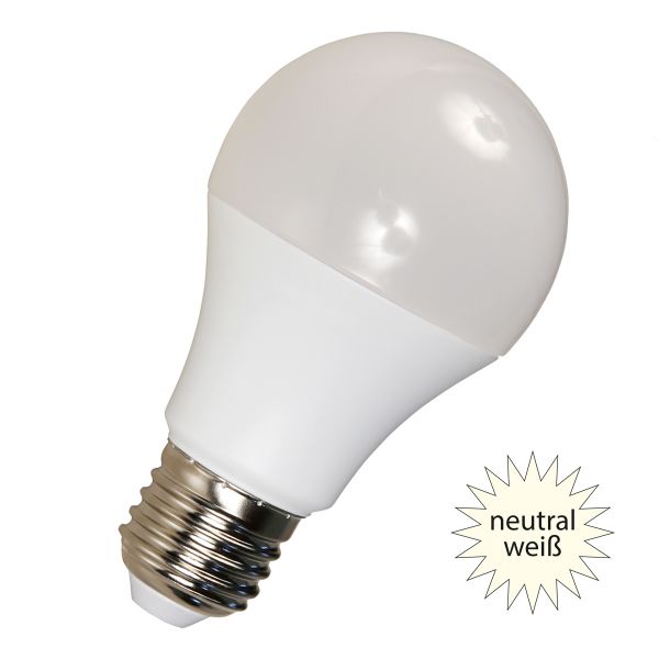 LED Birne E27, 9W, 900lm neutralweiß