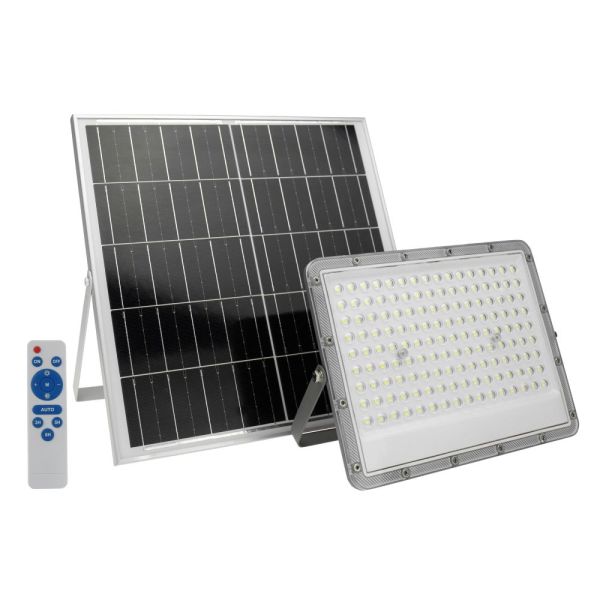 LED Solar Fluter mit Bewegungsmelder & Fernbedienung 200W iP65