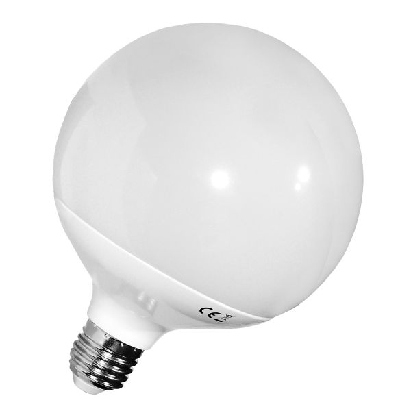 LED-Globe E27, 20W G120, kaltweiß