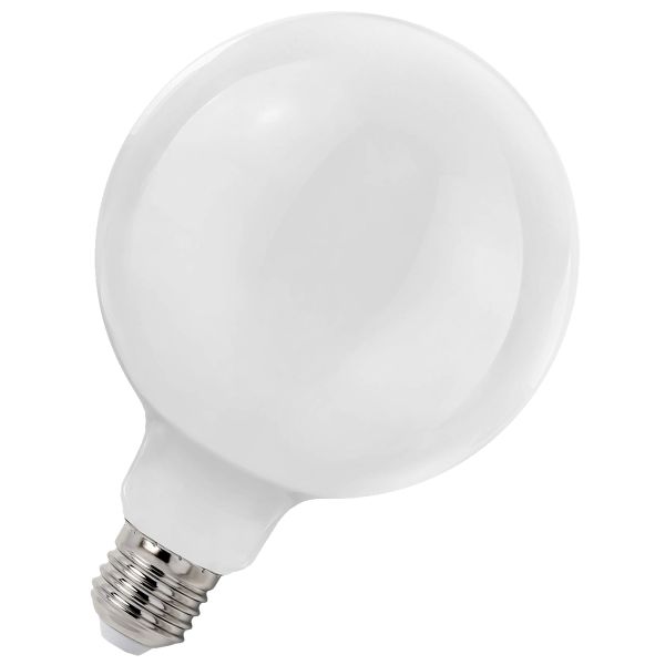 LED-Globe E27, 11W Filament G125 Mattglas, warmweiß