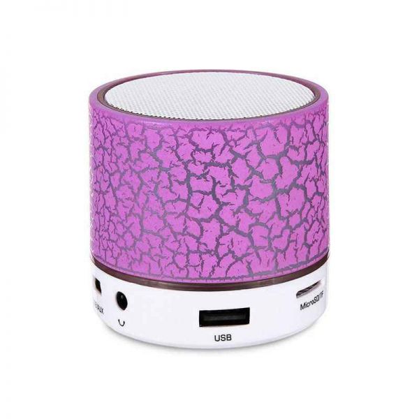 Bluetooth Lautsprecher, mobil, USB, FM, pink