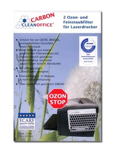 _Feinstaubfilter Carbon Doppelpack | CleanOffice_