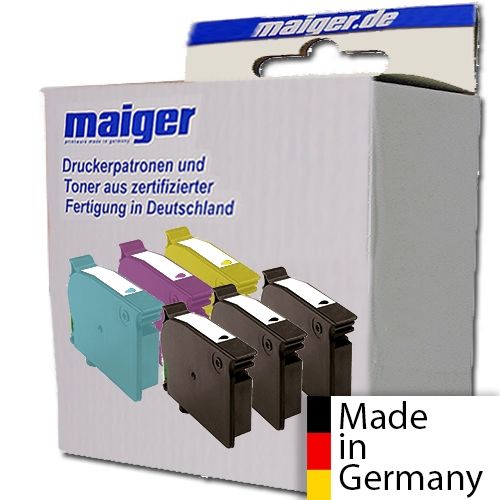 Maiger.de Premium-Combipack (3x schwarz), ersetzt Epson T1291-T1