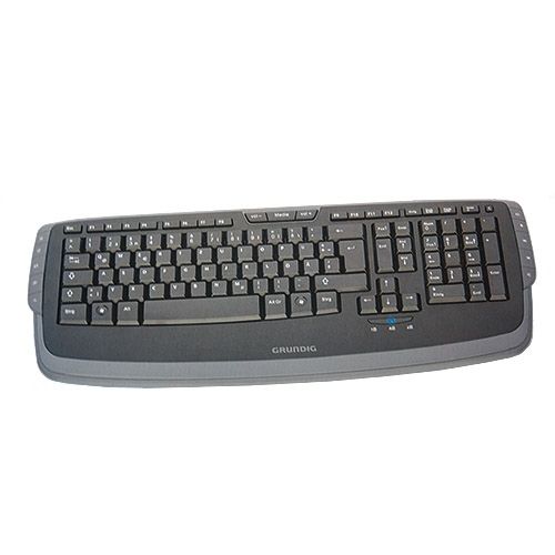 Schnurlose Multimedia-Tastatur von Grundig