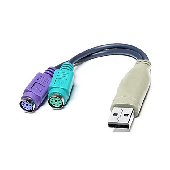 USB - PS/2 Adapterkabel