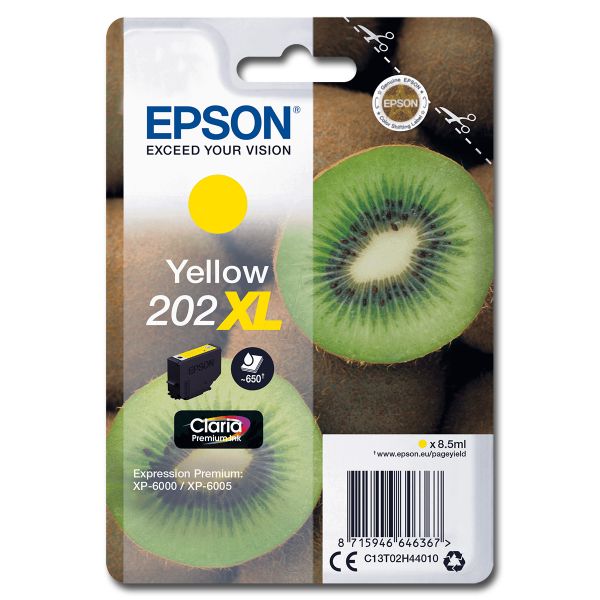 Tintenpatrone original Epson | yellow | 202XL | T02H44010