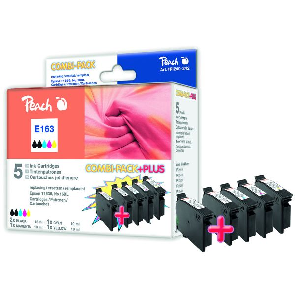 Peach Combi Pack Plus, kompatibel zu T1636