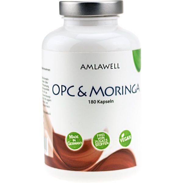 Amlawell OPC & Moringa / 180 Kapseln