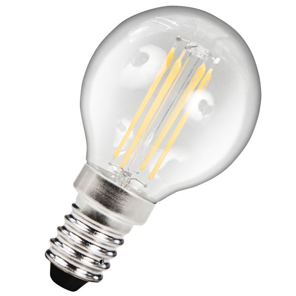 LED Birne E14, 4W, 470lm kaltweiß Filament