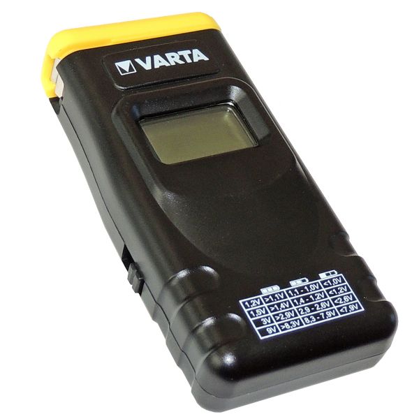 Batterietester mit LCD Digital Anzeige von Varta