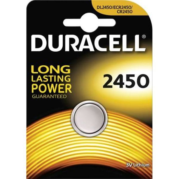 Duracell 3V Lithium 2450 Knopfzelle