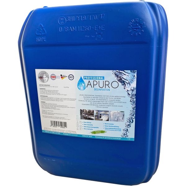 Desinfektion Apuro Professional, 5000ml Kanister, Viren, Pilze, Bakterien