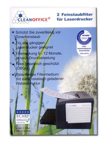 _Feinstaubfilter Doppelpack | CleanOffice_