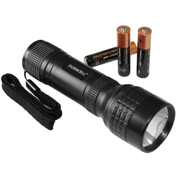 LED-Taschenlampe Duracell Easy-3 inkl. Batterien