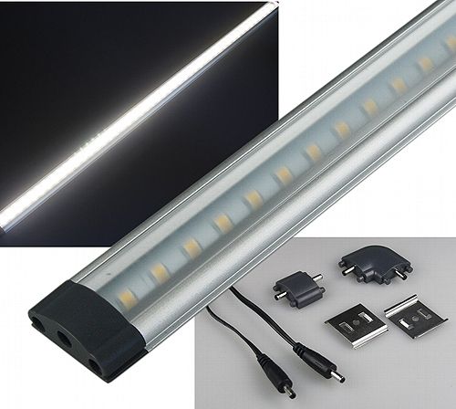 LED Unterbauleuchte, 3W, 12V, 30cm, neutralweiß