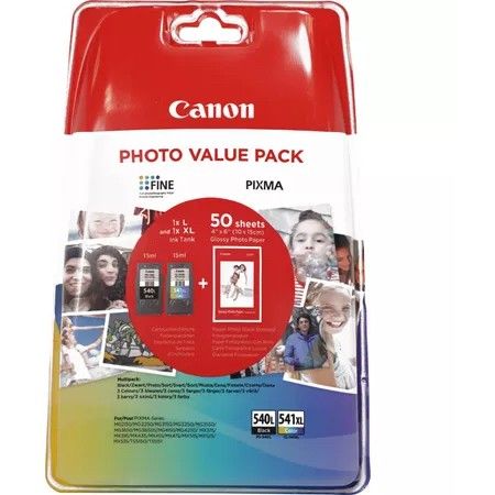 Original Canon Photo-Value-Pack, PG-540L + CL-541XL