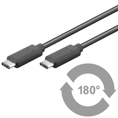 USB 3.1 Kabel, Typ CC, 1,0m Länge