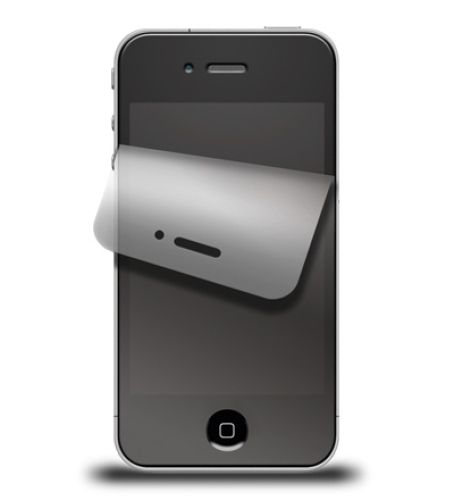 Displayschutzfolien-Set für iPhone 4, 12 Stück