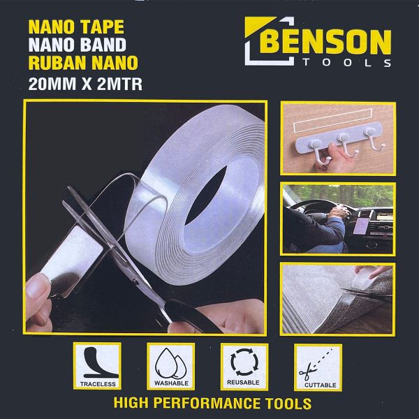 Nano-Tape Klebeband 2cmx200cm, wiederverwendbar