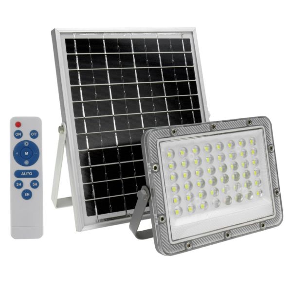 LED Solar Fluter mit Bewegungsmelder & Fernbedienung 50W iP65
