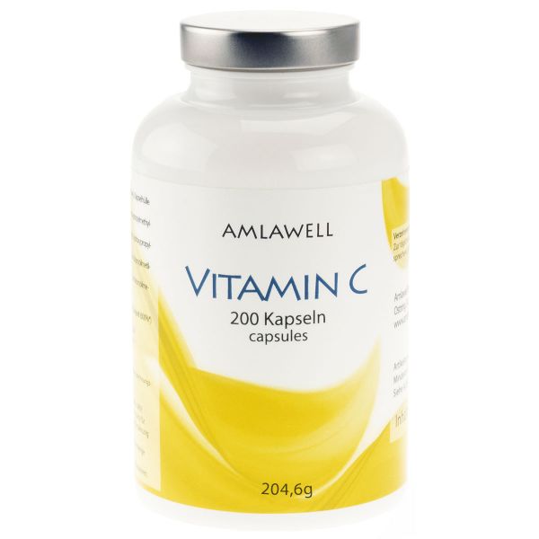 Amlawell Vitamin C Kapseln / 200 Stück