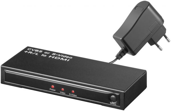 konvertiert analoge Audio- und Video Signale in digitale HDMI™-Signale um v1