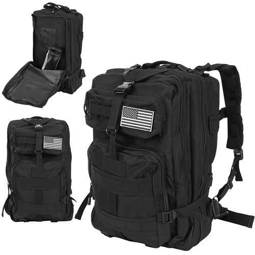 Outdoor Survival Rucksack XL 48l Volumen schwarz