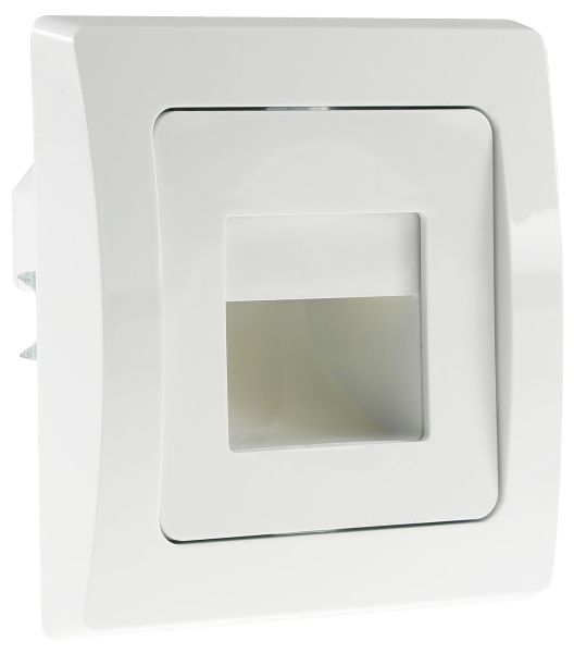 LED-Einbauleuchte "COB" warmweiß, 110lm, Delphi-Serie weiß