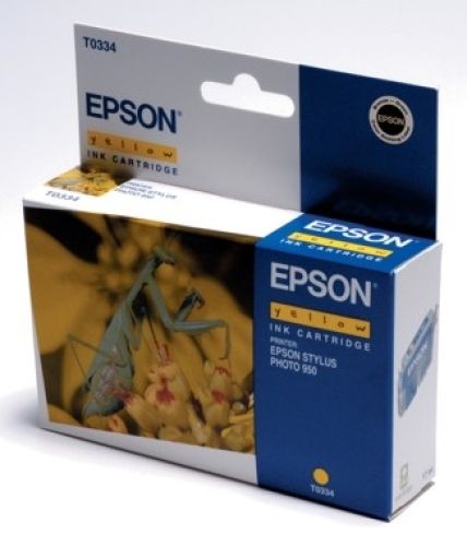 original Epson Tintenpatrone yellow, Art TPE334