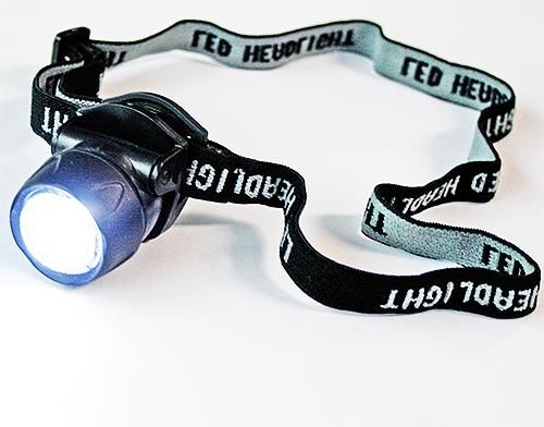 Stirnband-Lampe 1 Power LED