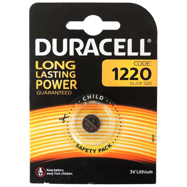 Duracell 3V Lithium 1220 Knopfzelle