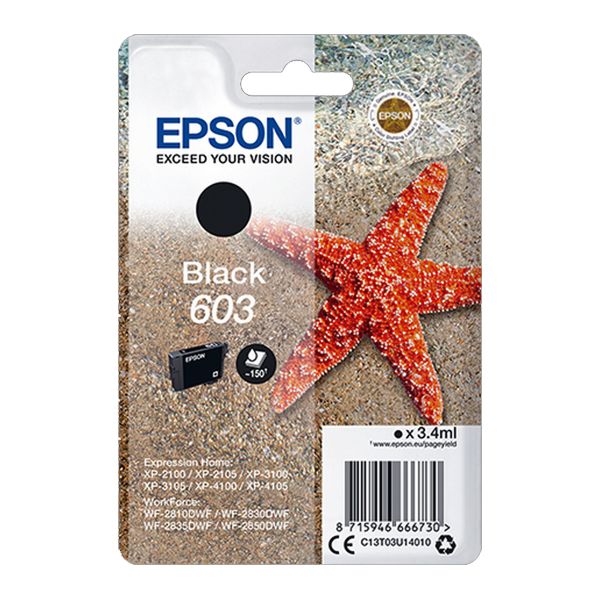 Tintenpatrone Epson 603 black