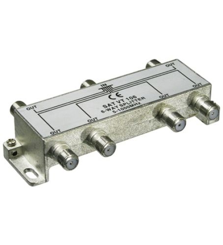 BK-Verteiler 6-fach / 5-1000 MHz