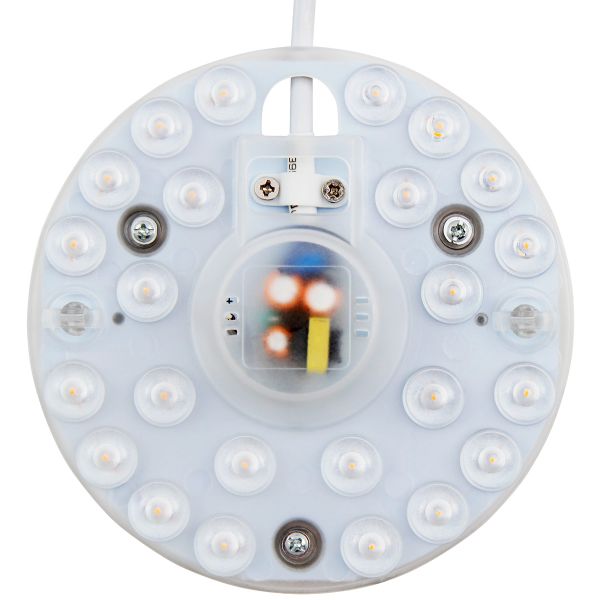 LED Deckenleuchten-Umrüstsatz Ø130mm, 12W, 1050lm, step-dimmbar warmweiß
