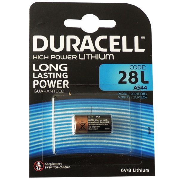 Duracell High Power Lithium 6V Batterie (28L)