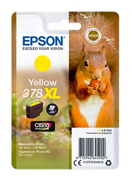 Tintenpatrone Epson 378XL yellow