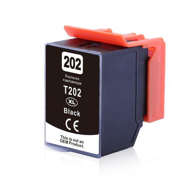 Druckerpatrone kompatibel zu T02G1 / 202XL, schwarz