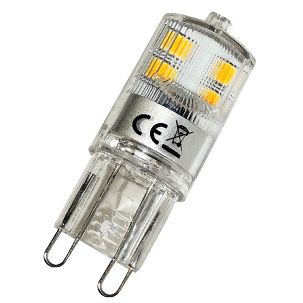 LED Lampe G9, 2W, 200lm warmweiß