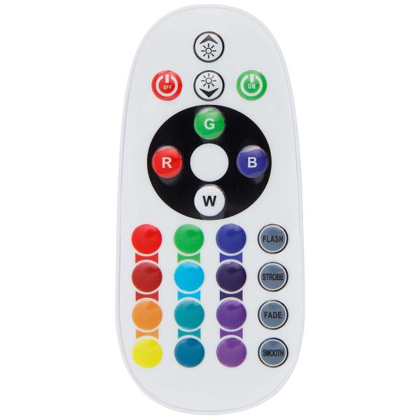 RGB-Controller für LED Stripes inkl. Fernbedienung, RGB + Weiß