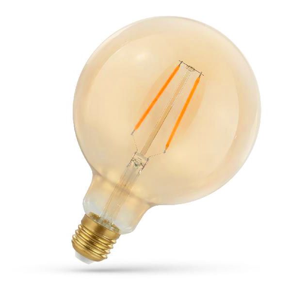 LED-Globe E27, 4W Filament G125, extra warmweiß